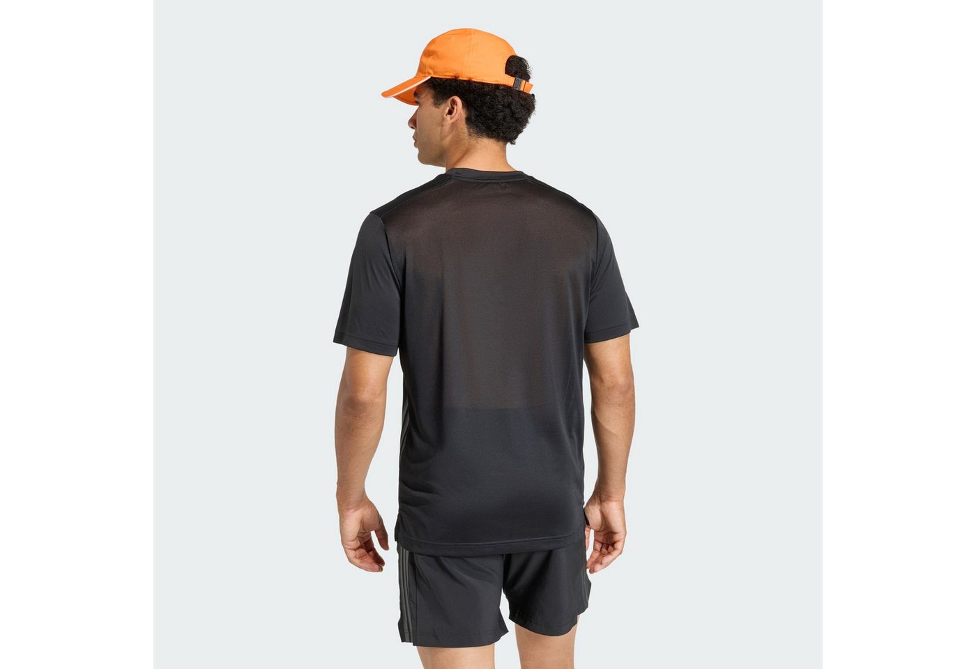 adidas Performance Trainingsshirt TECH ESSENTIALS WORKOUT 3-STREIFEN T-SHIRT (1-tlg)