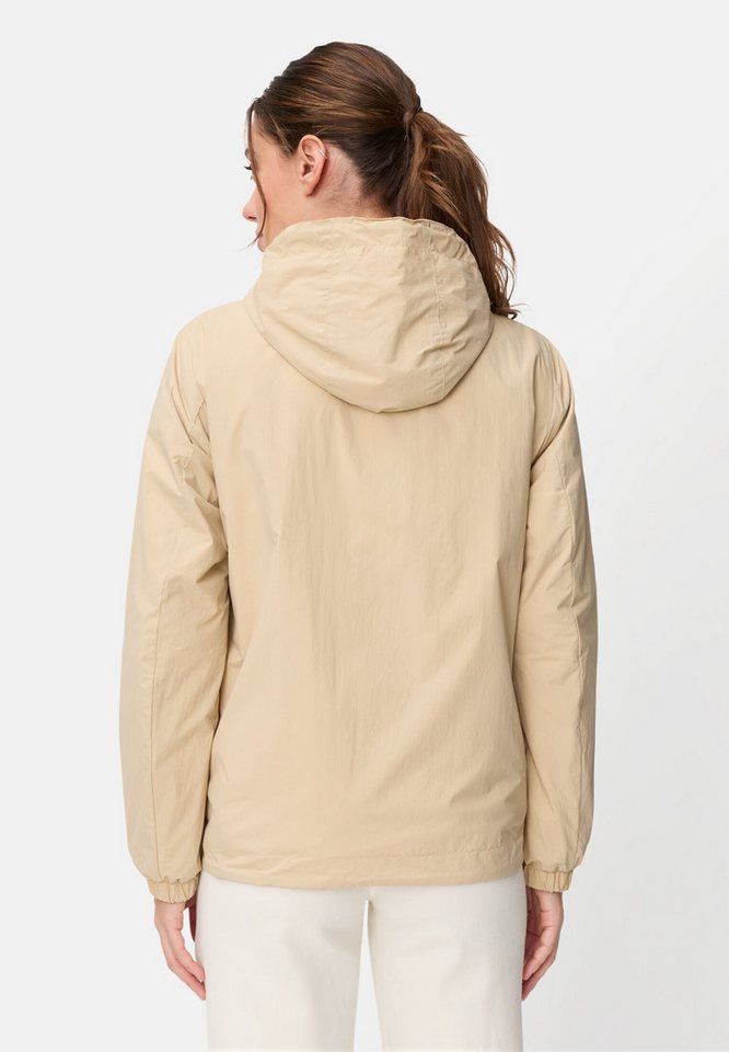 camel active Outdoorjacke mit Allover-Print und unifarbener Seite Langarm Bild 5