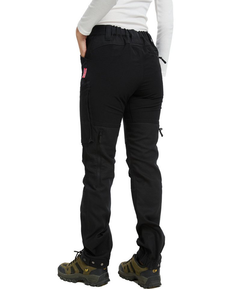 WORK IDEA Trekkinghose Damen Sommer Stretch-Slim Fit wasserabweisend Wanderhose, Arbeitshose (1-tlg) geeignet für Outdoor-Aktivitäten, S-5XL Bild 2