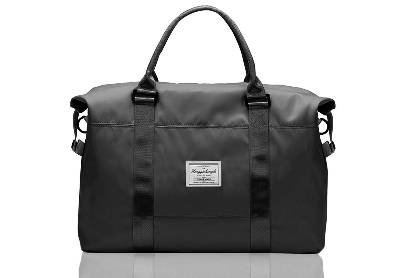 HUGERSTONE Reisetasche Wasserdicht Sporttasche Damen Herren, Große Erweiterbare Schwimmtasche (48x16x39 Verschleißfest Trainingstasche), mit Nassfach und Schultergurt für Yoga, Schwimmen, Fitness, Tourismus Bild 3