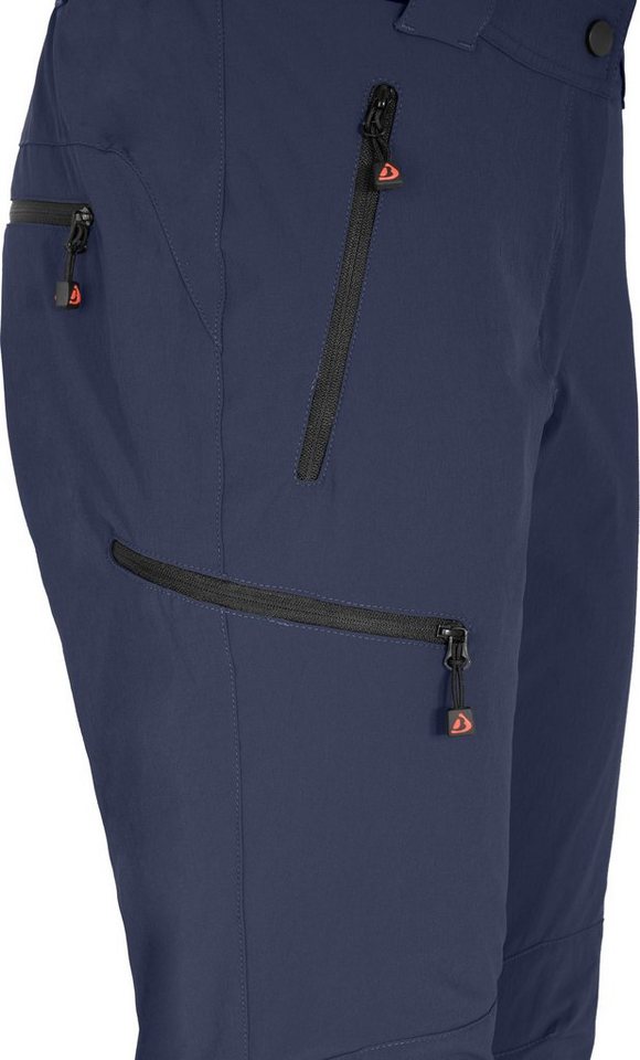 Bergson Outdoorhose RITAMÄKI COMFORT Damen Winter-Wanderhose, warm gefüttert, elastisch, Normalgrößen, pea Bild 5