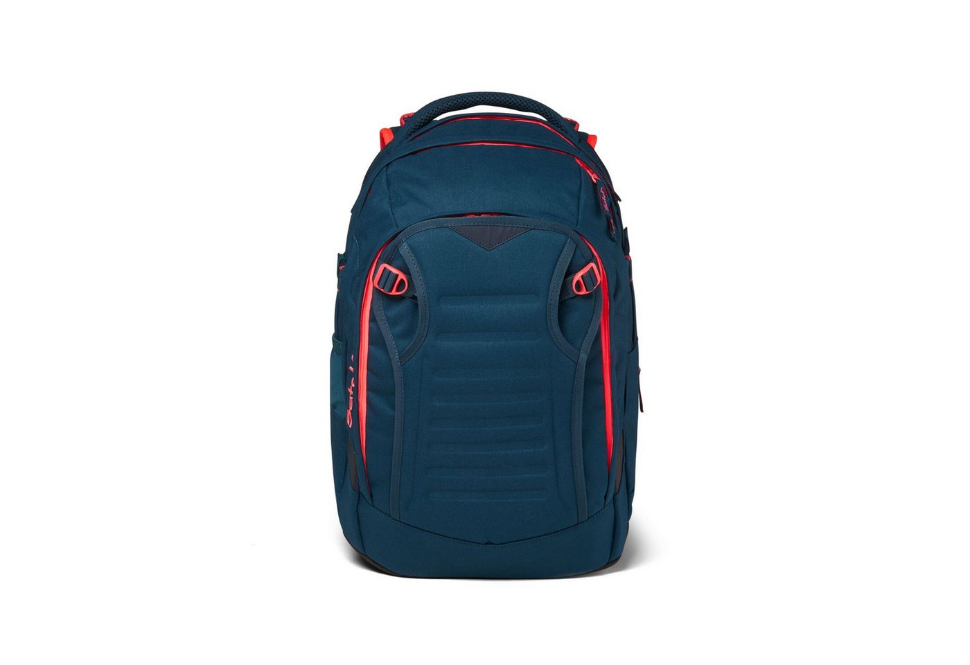 Satch Schulranzen Schulrucksack-Set MATCH Pink Phantom 2-teilig (2-teilig), Laptop-Fach, Your-Size-System, Schulranzen