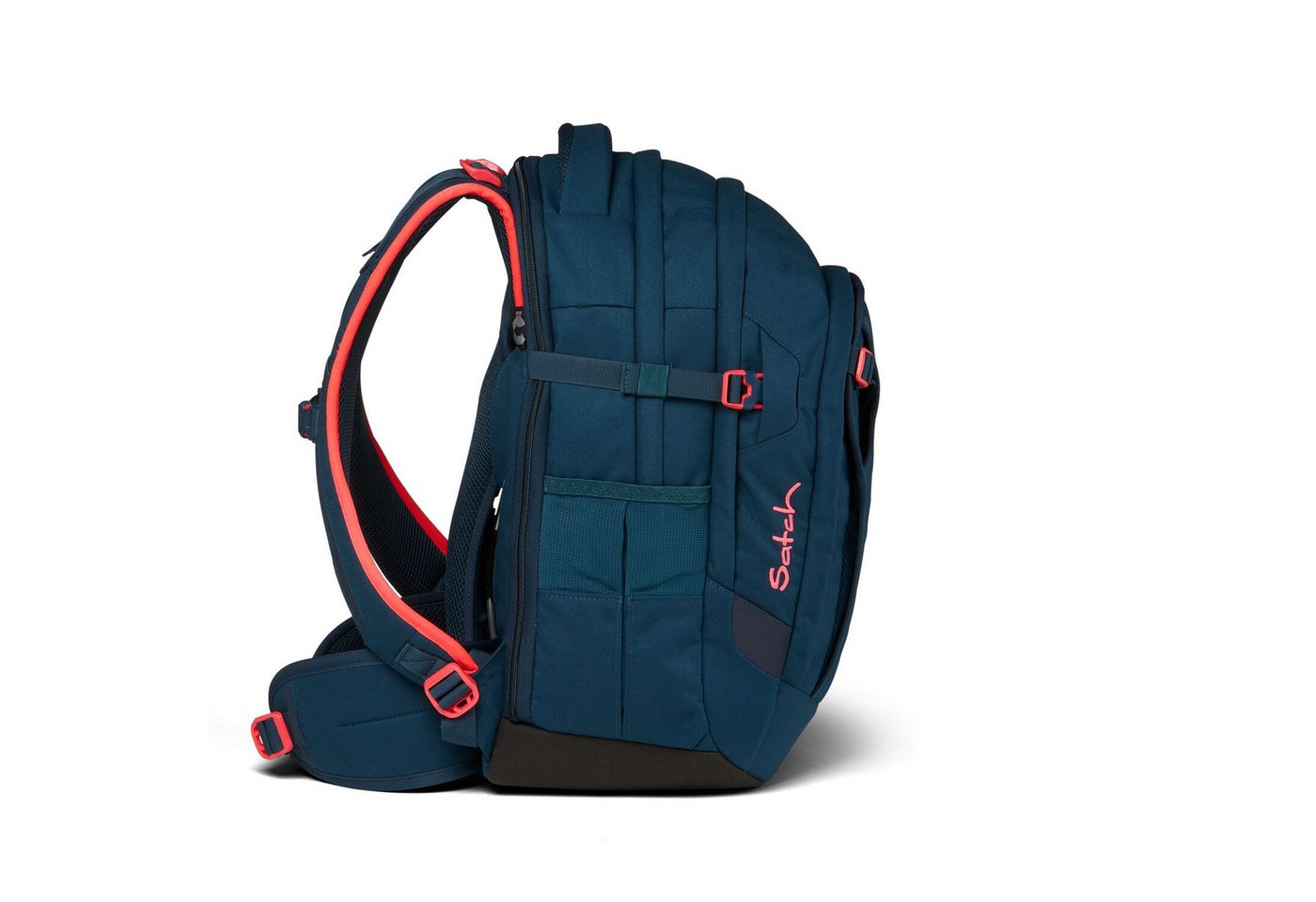 Satch Schulranzen Schulrucksack-Set MATCH Pink Phantom 2-teilig (2-teilig), Laptop-Fach, Your-Size-System, Schulranzen Bild 2