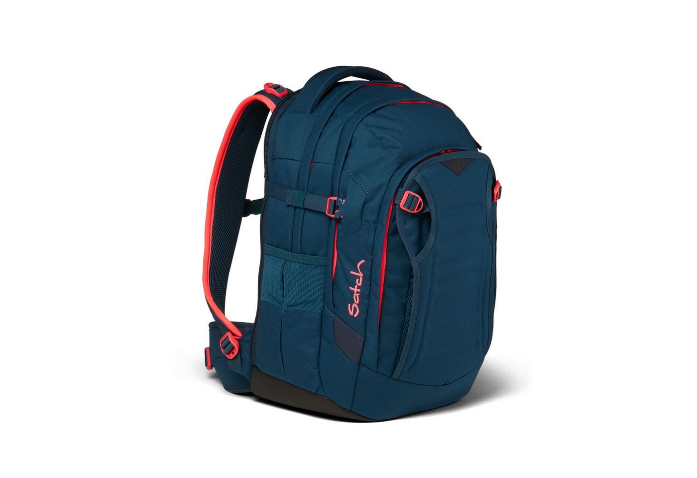 Satch Schulranzen Schulrucksack-Set MATCH Pink Phantom 2-teilig (2-teilig), Laptop-Fach, Your-Size-System, Schulranzen Bild 3