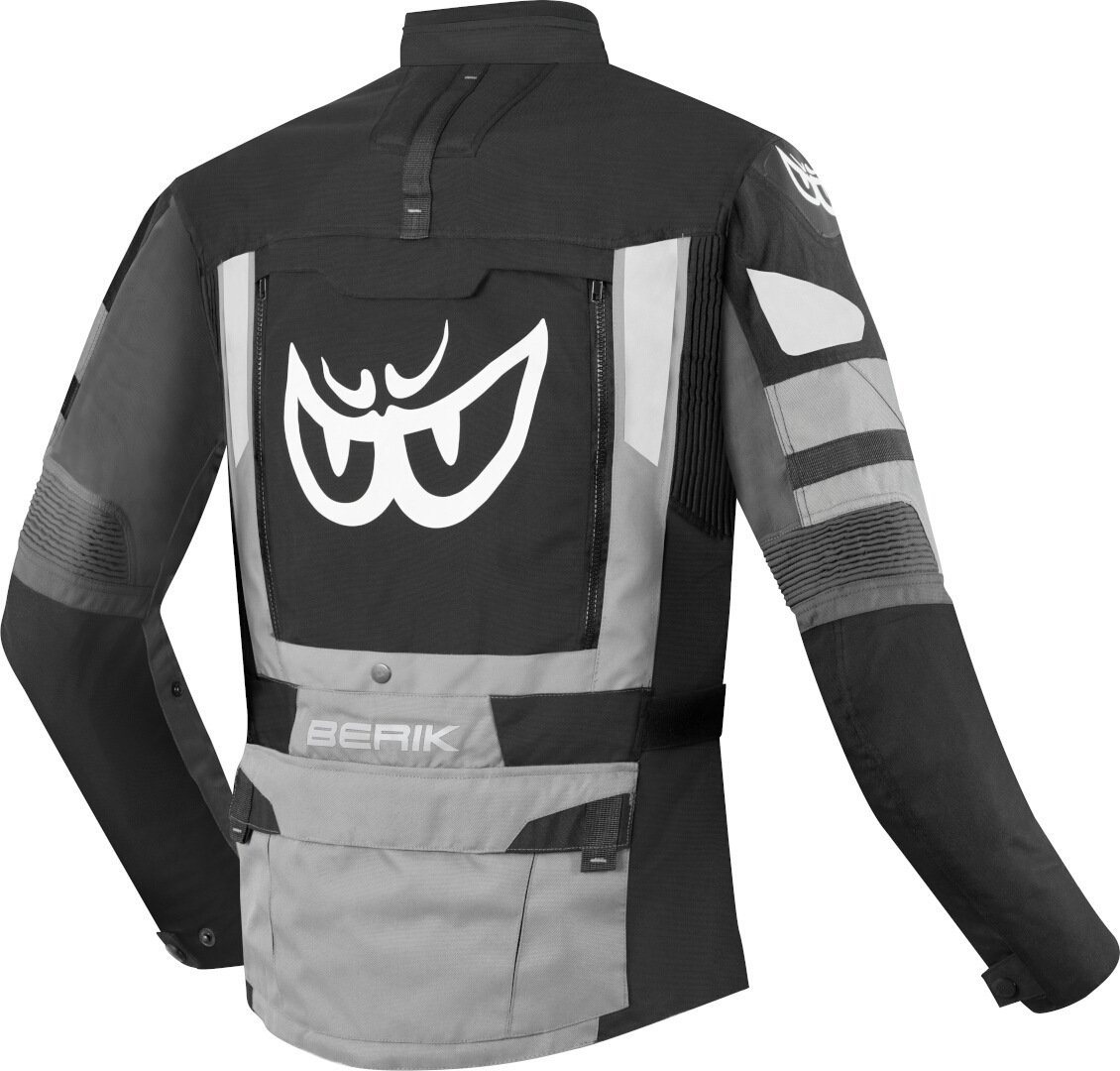 Berik Motorradjacke Dakota wasserdichte 3in1 Motorrad Textiljacke Verbindungsreißverschluss,Ellenbogenprotektoren enthalten,herausn Bild 3