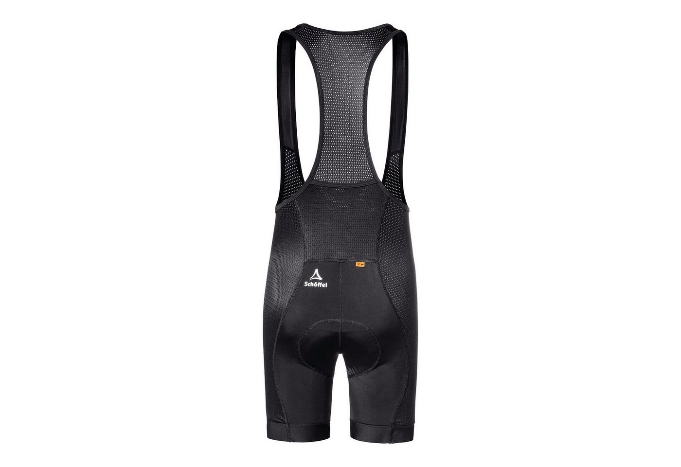 Schöffel Fahrradhose Skin Pants Bib 8h (3D-Thermogeformtes Sitzpolster) kurz schwarz Herren Bild 2