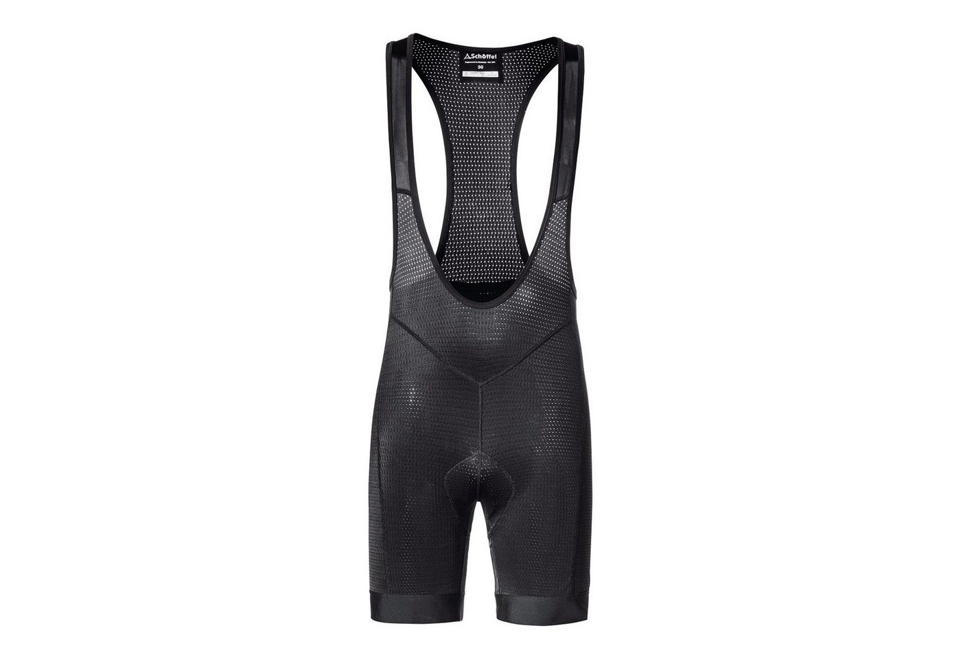 Schöffel Fahrradhose Skin Pants Bib 8h (3D-Thermogeformtes Sitzpolster) kurz schwarz Herren Bild 4