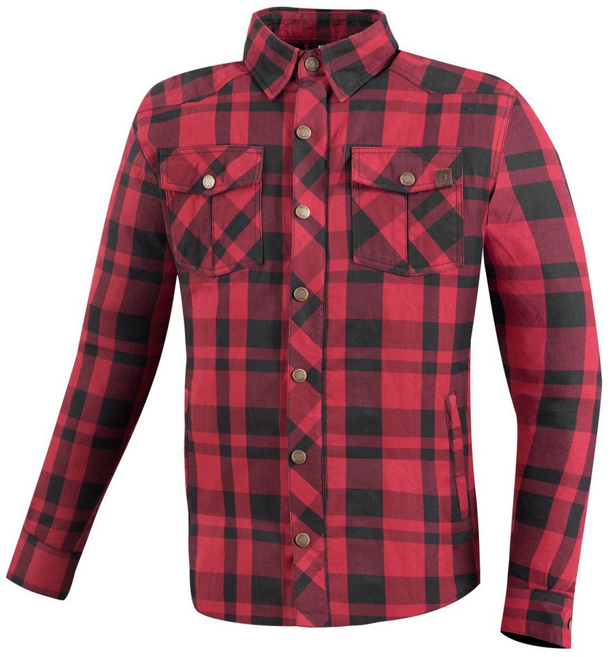Bogotto Motorradjacke Forgewood Motorrad Hemd protektoren weitenverstellbar
