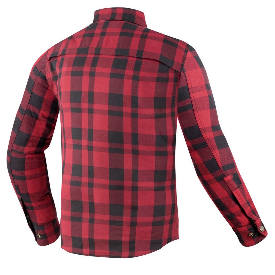 Bogotto Motorradjacke Forgewood Motorrad Hemd protektoren weitenverstellbar Bild 2