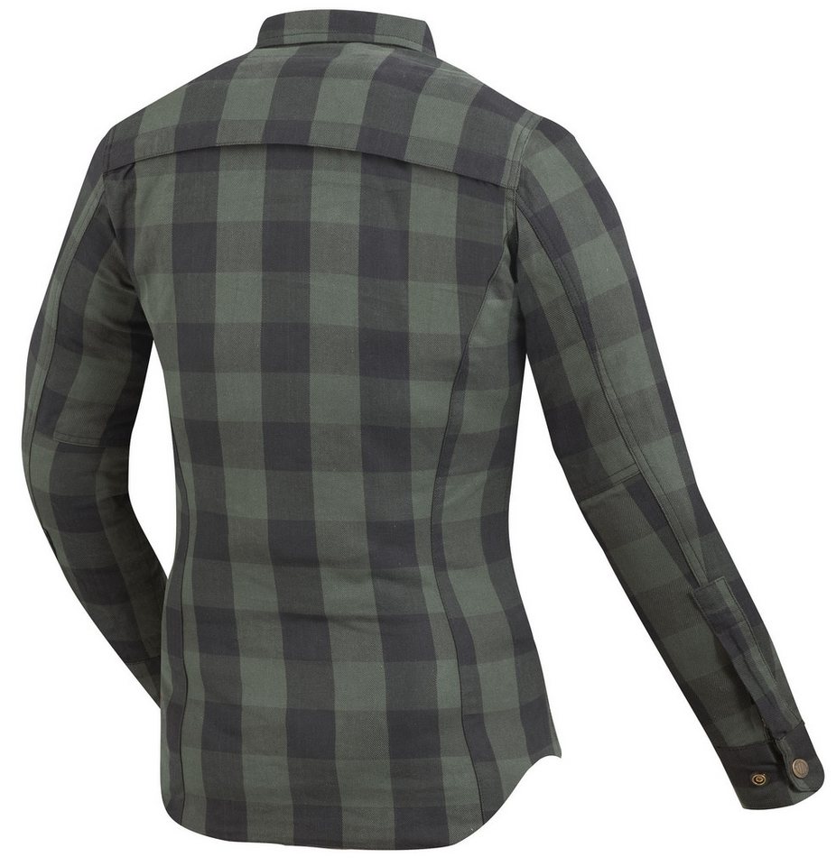 Bogotto Motorradjacke Forgewood Damen Motorrad Hemd protektoren weitenverstellbar Bild 2