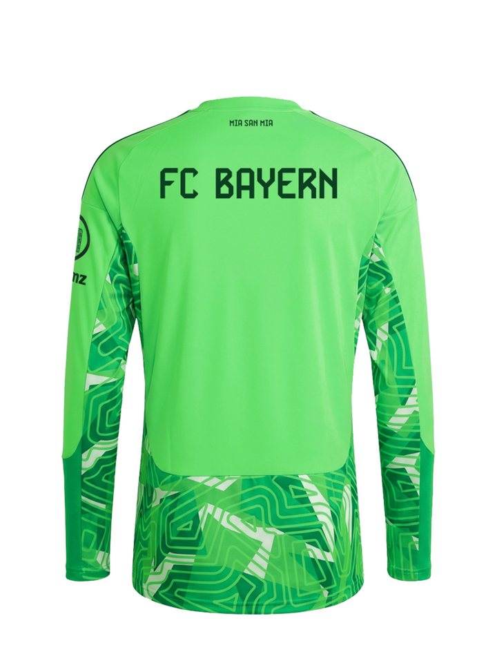 adidas Performance Torwarttrikot FC Bayern München, Langarm Trikot Torwart 26-27, Kinder, Grün Bild 2