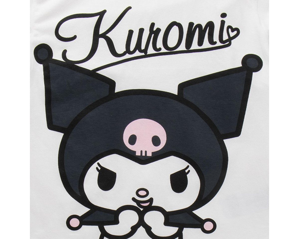 Hello Kitty Freizeitanzug - Kuromi Kinder Bekleidungsset Baumwolle 2 Teilig Sport Freizeit (2-tlg)