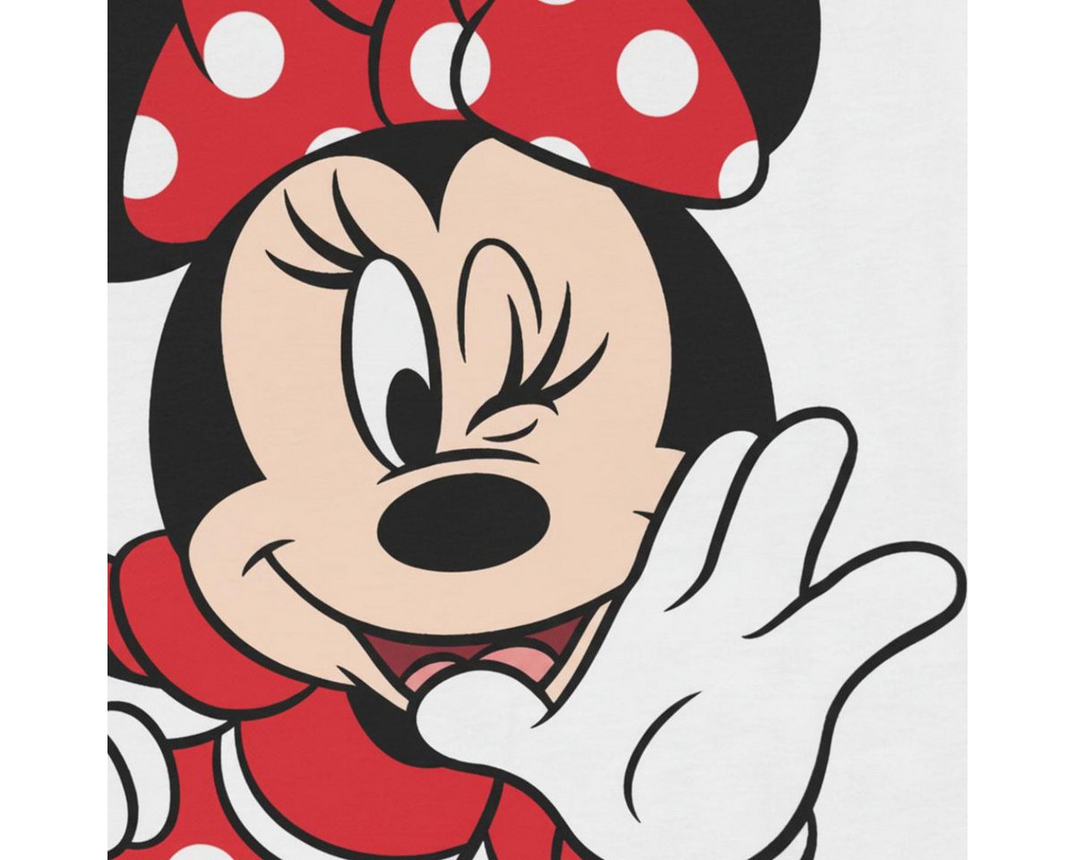 Disney Minnie Mouse Freizeitanzug - Kinder Bekleidungsset Baumwolle 2 Teilig Sport Freizeit (2-tlg) Bild 2