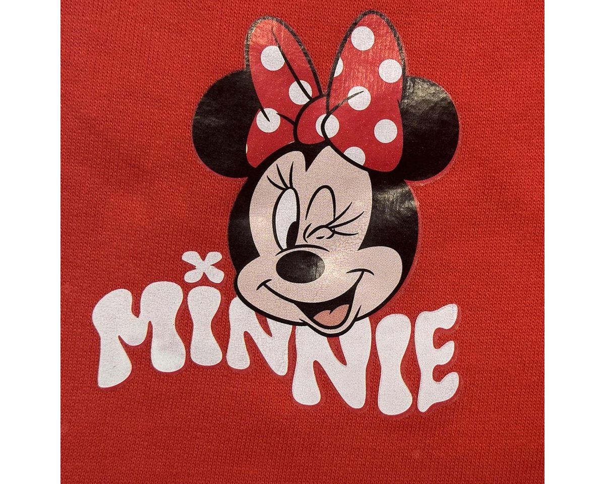 Disney Minnie Mouse Freizeitanzug - Kinder Bekleidungsset Baumwolle 2 Teilig Sport Freizeit (2-tlg) Bild 5