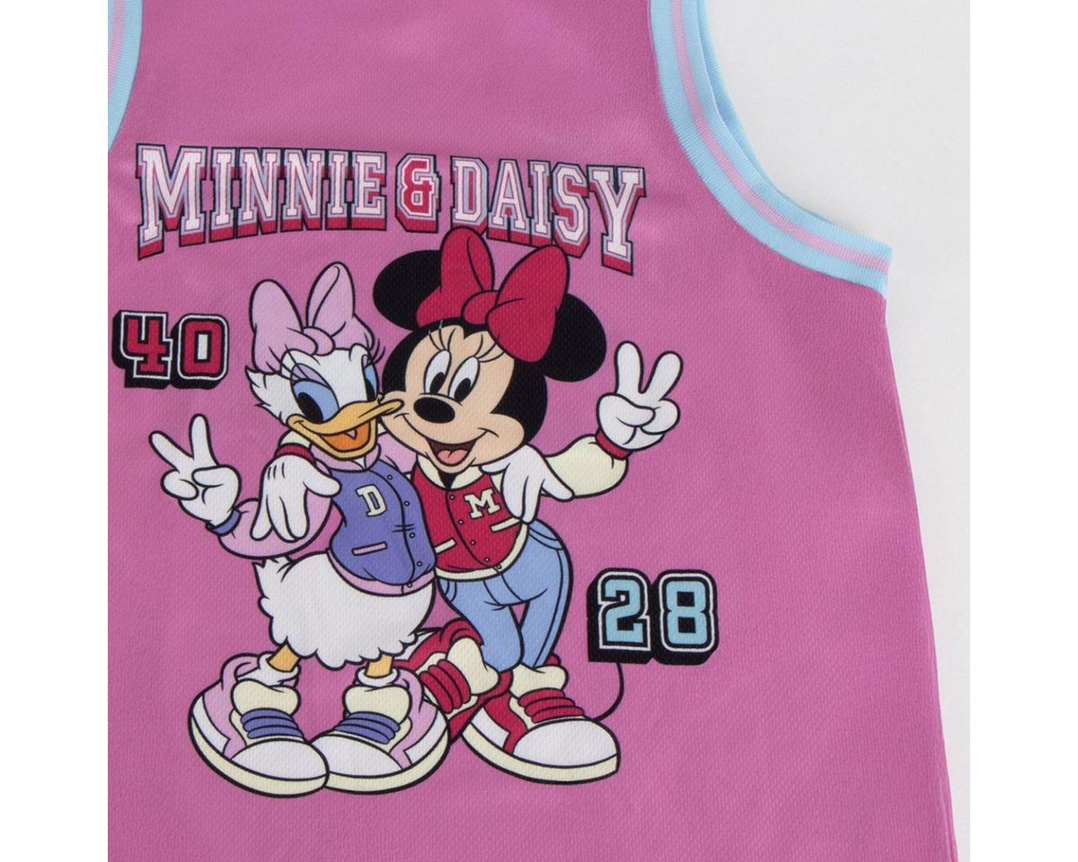 Disney Minnie Mouse Freizeitanzug - Kinder Trainingsset 2 Teilig Sportbekleidung Schule Freizeit (2-tlg) Bild 3