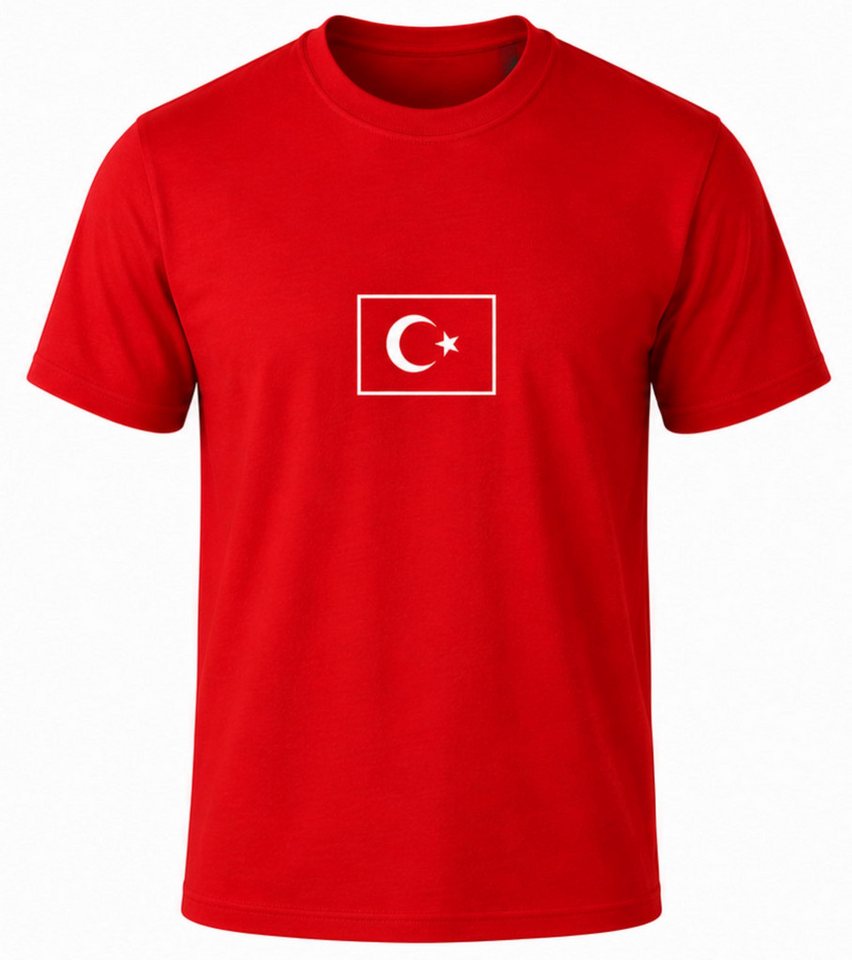 Athlejoy Fußballtrikot Fußball Weltmeisterschaft 2026 Türkei T-Shirt – Türkiye Trikot Bild 4