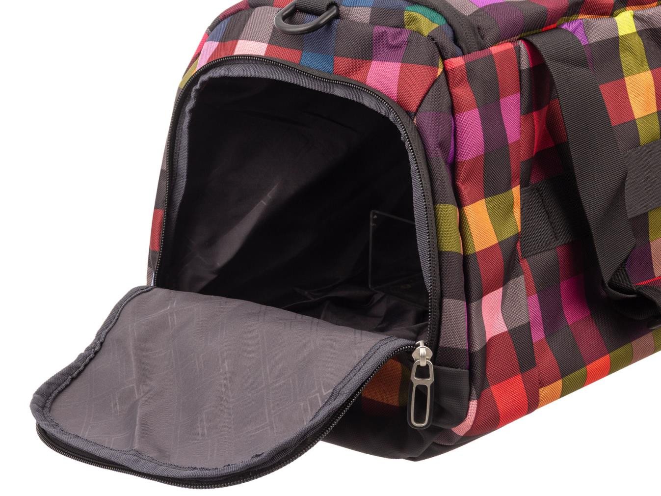 Franky Reisetasche RT35L Reisetasche Duffle Bag Sporttasche Gr. L (1 Stück, 1-tlg., L/B/H ca. 37/62/31 cm), Trolleyaufsteckfunktion