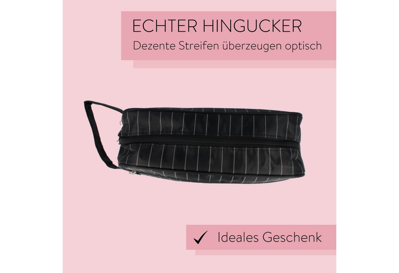 PARSA Beauty Kosmetiktasche Essential Herren-Kulturtasche, stilvolle Ordnung für Pflege-Essentials Bild 2