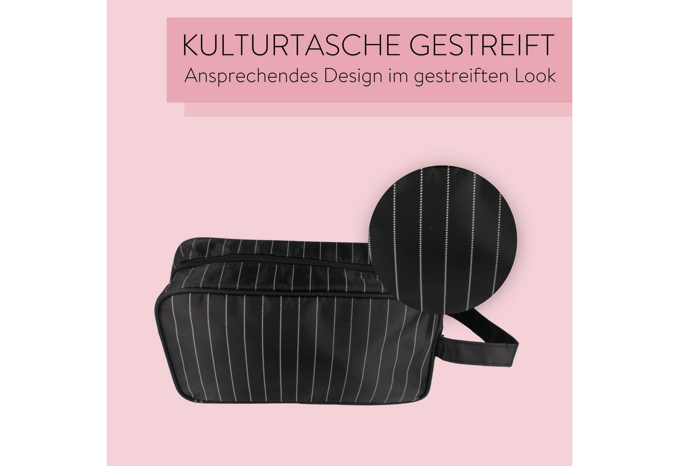 PARSA Beauty Kosmetiktasche Essential Herren-Kulturtasche, stilvolle Ordnung für Pflege-Essentials Bild 4
