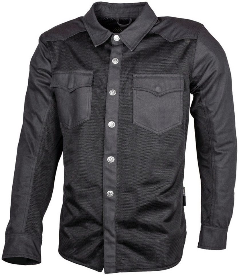 gms Motorradjacke GMS Lynx Mesh Motorrad Hemd reißverschluss Bild 2