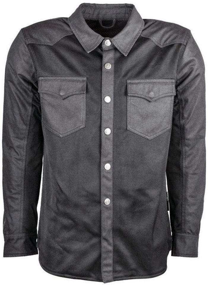 gms Motorradjacke GMS Lynx Mesh Motorrad Hemd reißverschluss Bild 3