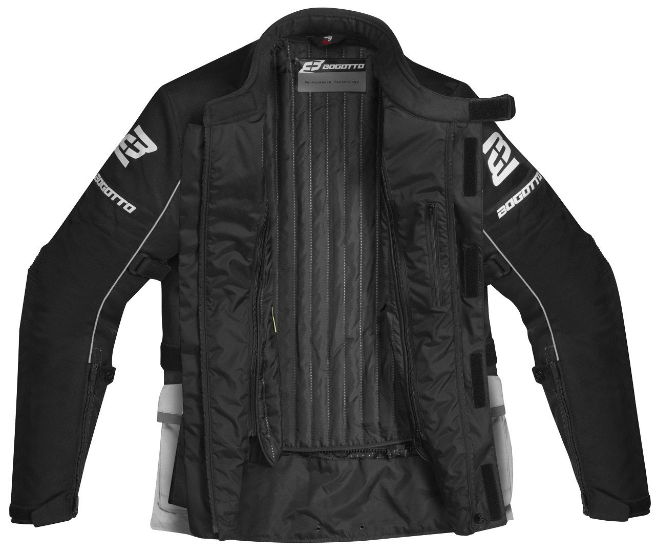 Bogotto Motorradjacke Tampar Tour wasserdichte Motorrad Textiljacke herausnehmbares Innenfutter,wasserdicht Bild 5