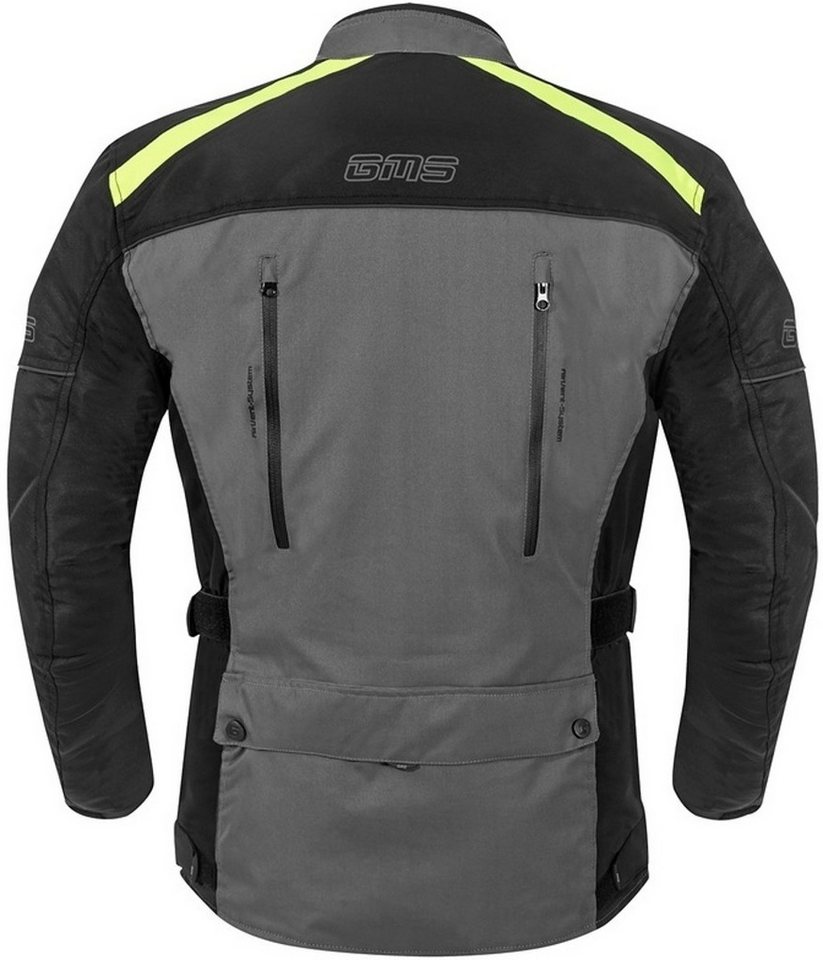 gms Motorradjacke GMS Temper Motorrad Textiljacke herausnehmbares Innenfutter,wasserdicht Bild 2