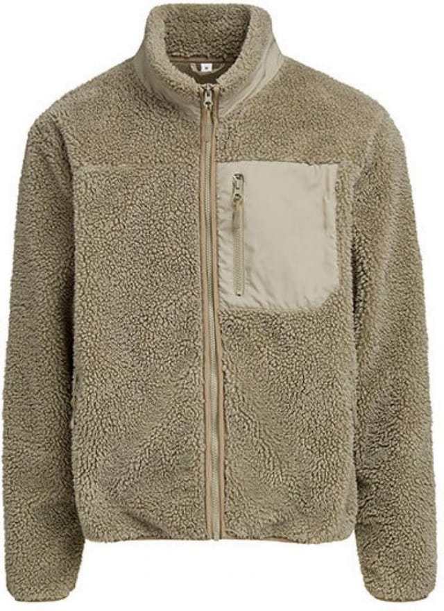 Build Your Brand Outdoorjacke Bonded Sherpa Jacket Teddy-Jacke Unisex