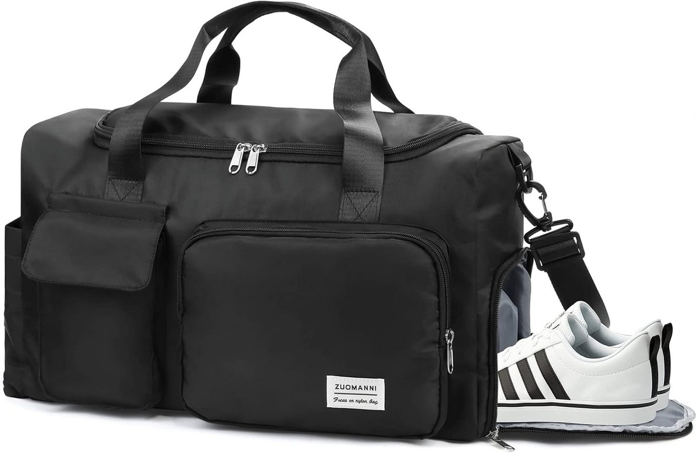 Feelhap Sporttasche Sporttasche XL Reisetasche mit Schuhfach Nassfach Fitness Tasche (Einzelartikel Sporttasche XL Reisetasche Fitness Tasche, Sporttasche XL Reisetasche mit Schuhfach Nassfach Fitness Bag), Sporttasche XL mit Schuhfach Nassfach Reisetasche Fitness Tasche Bild 2