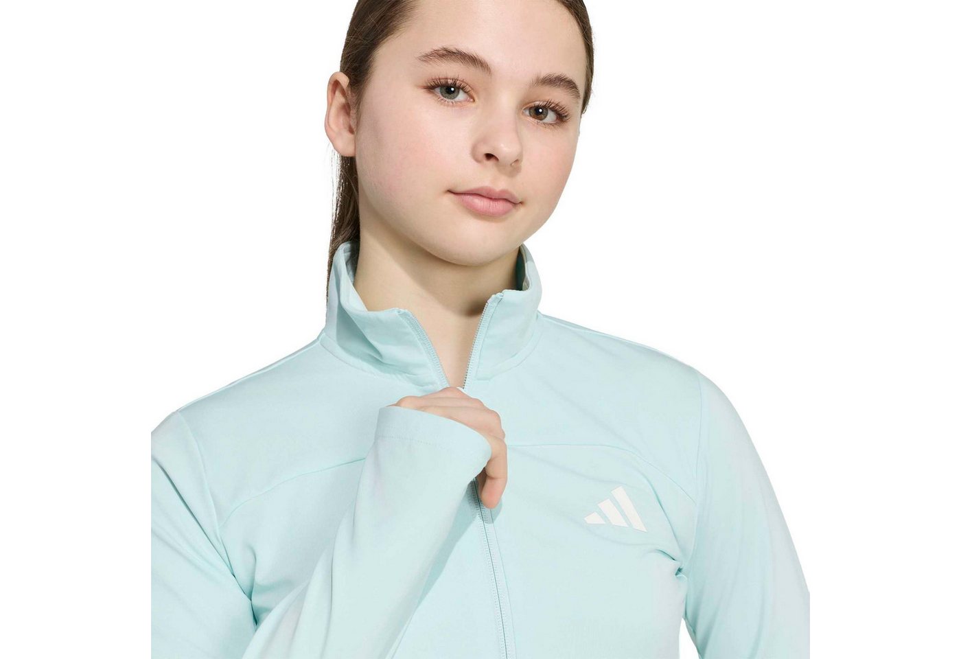adidas Performance Trainingsjacke JG TR-ES JKT HALMIN/WHITE Bild 4
