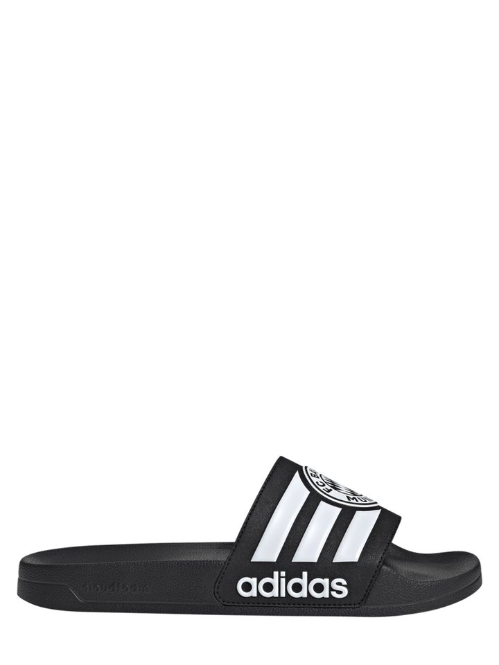 adidas Performance FC Bayern München, Adilette, Unisex, Schwarz Badesandale Bild 2