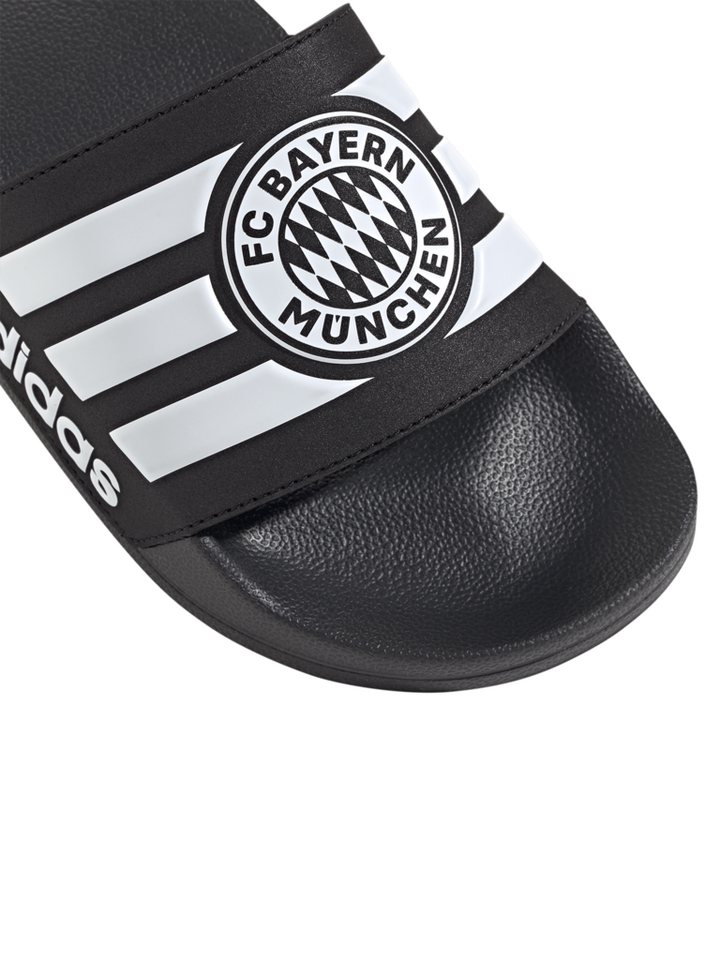 adidas Performance FC Bayern München, Adilette, Unisex, Schwarz Badesandale Bild 4