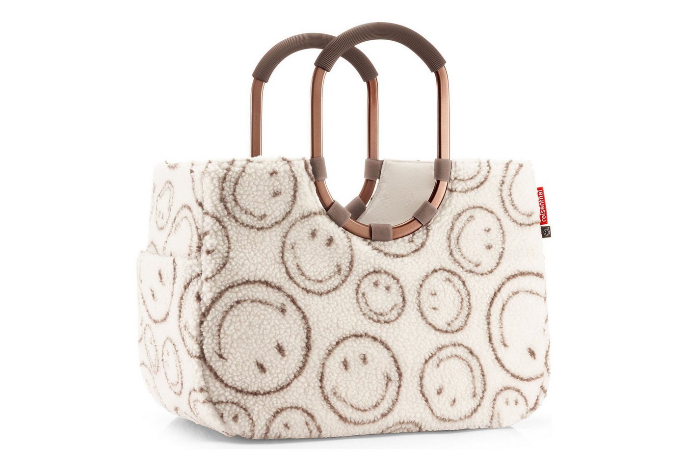 REISENTHEL® Einkaufsshopper Loopshopper L smiley® teddy chocolate Bild 4
