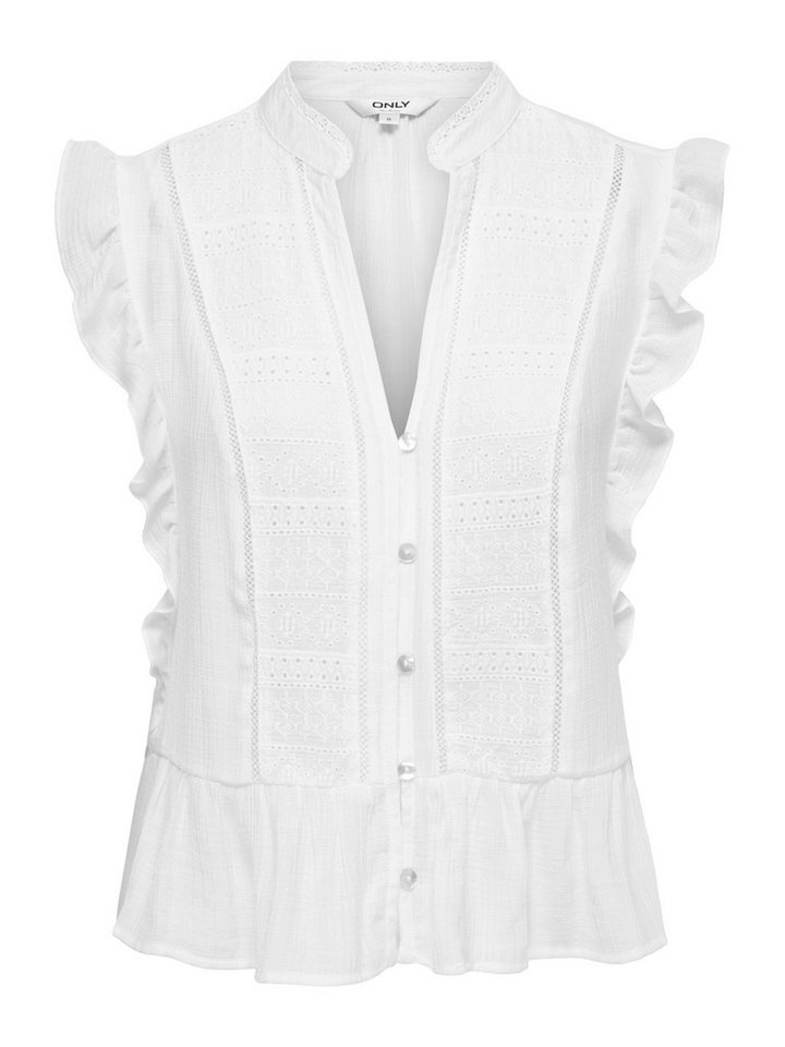 ONLY Funktionsbluse ONLHenny (1-tlg) Rüschen Bild 3