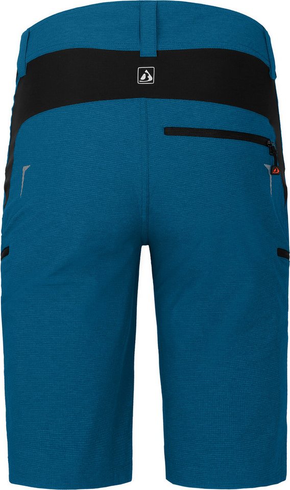 Bergson Fahrradhose PATTI Bermuda Herren Radshorts, strapazierfähig, elastisch, Normalgrößen, Saphir bl Bild 2