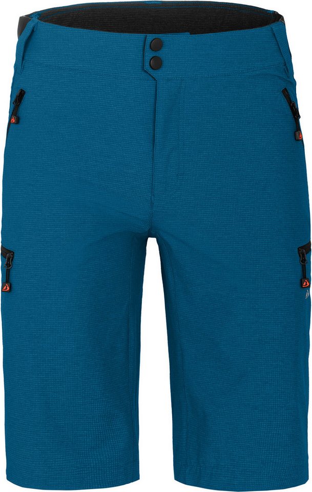 Bergson Fahrradhose PATTI Bermuda Herren Radshorts, strapazierfähig, elastisch, Normalgrößen, Saphir bl Bild 5