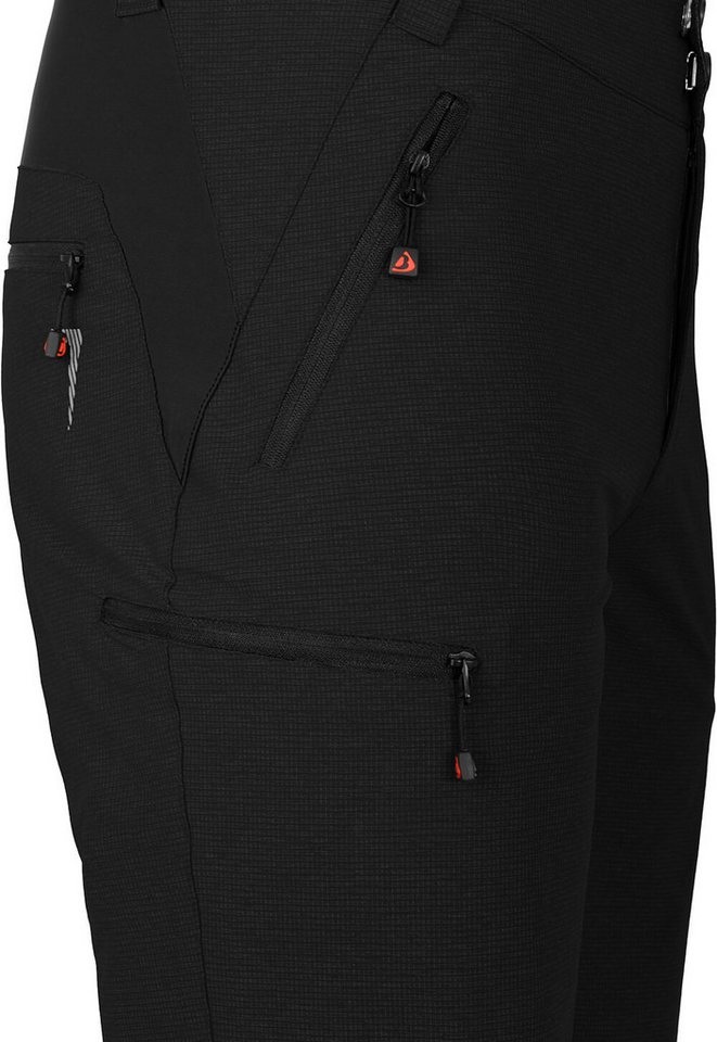 Bergson Fahrradhose PATTI Bermuda Herren Radshorts, strapazierfähig, elastisch, Normalgrößen, schwarz Bild 3