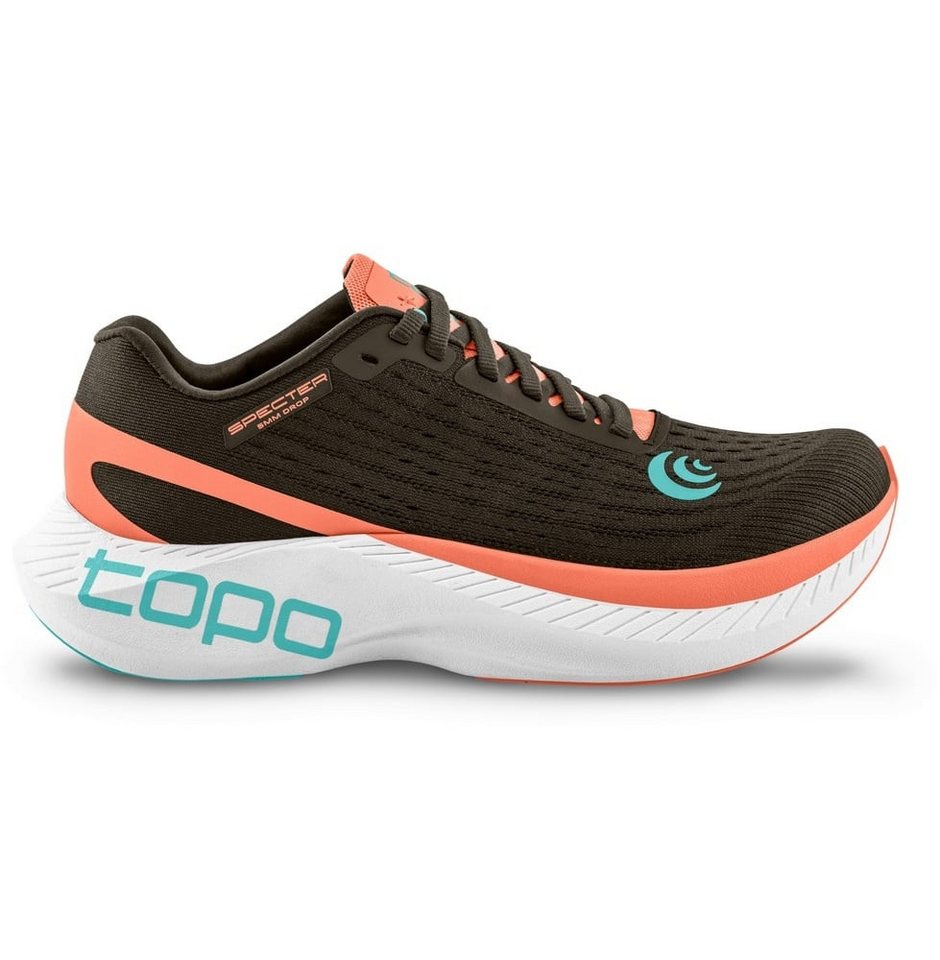 Topo Specter (Dämpfung) espressobraun/peach Damen Laufschuh