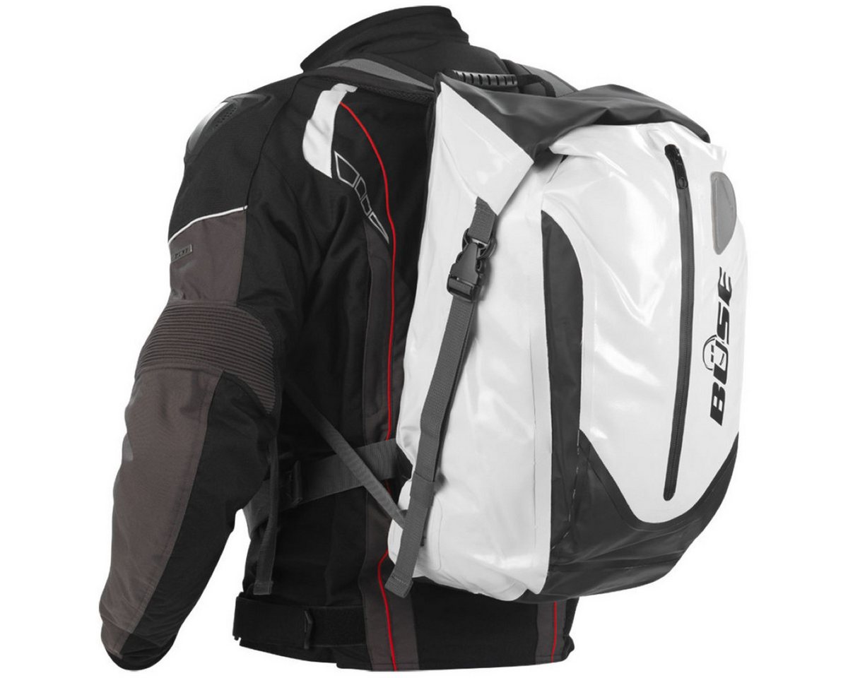 Büse Reisetasche Büse Rucksack wasserdicht 30 Liter weiß (Packung) Bild 2