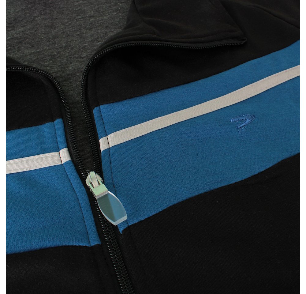 Herbold Sportswear Trainingsanzug Herren Freizeitanzug Kuranzug (2-tlg), mit Reißverschlussjacke und Biesenhose, auch Kurzgröße