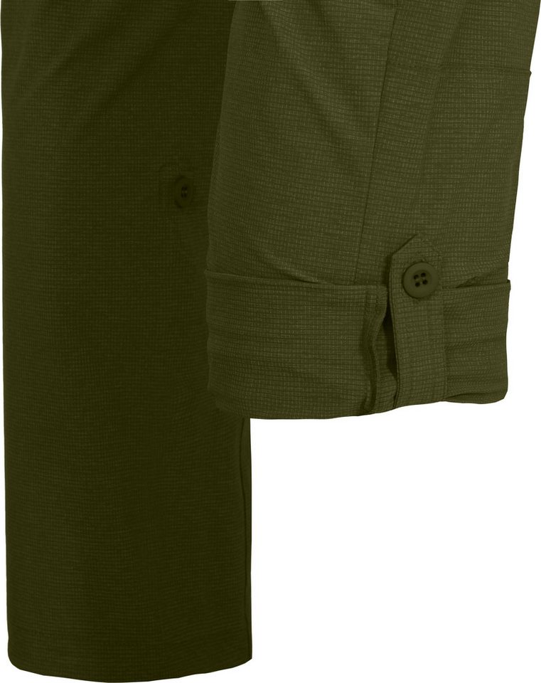 Bergson Outdoorhose LEBIKO Herren Wanderhose, robust, elastisch, Normalgrößen, dunkel grün Bild 5