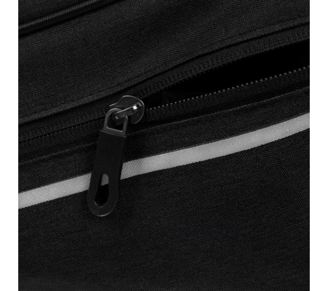 Trizand Fahrradtasche Universelle Rahmentasche Dreiecktasche Klettverschluss (Universal-Fahrradtasche für alle gängigen Fahrradmodelle, Enthält eine robuste Tasche mit Reißverschluss und Schutzsaum), Reflektierende Elemente, elastische Tasche, Reißverschlusstasche. Bild 2