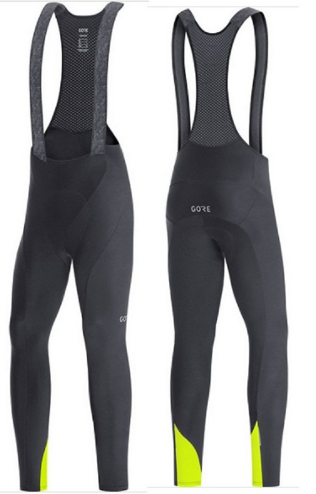 GORE® Wear Fahrradhose GORE WEAR Herren Thermo Fahrrad-Trägerhose mit Sitzpolster 100648