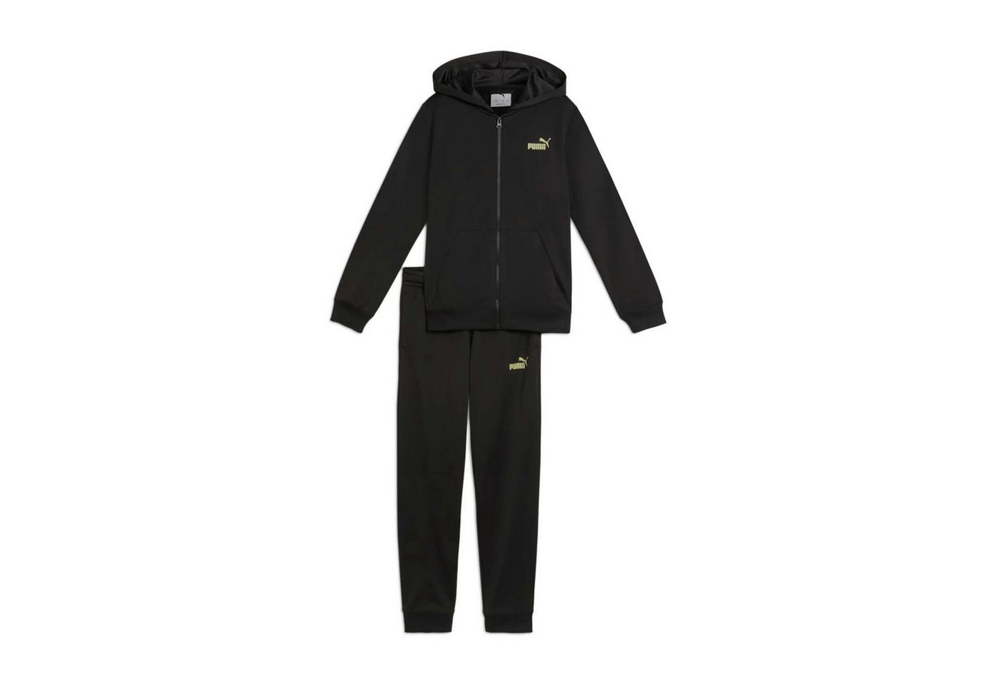 PUMA Trainingsanzug Puma Jungen Trainingsanzug Hooded Full-Zip Poly Suit B 690283