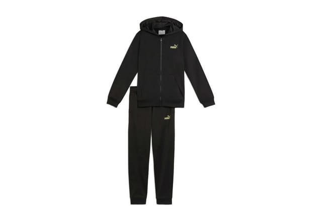 PUMA Trainingsanzug Puma Jungen Trainingsanzug Hooded Full-Zip Poly Suit B 690283