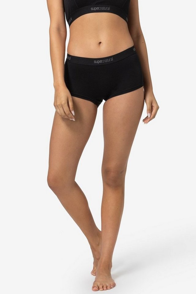 SUPER.NATURAL Funktionsslip für Damen, Merino TUNDRA175 BOYFRIEND HIPSTER Funktionsunterwäsche, atmungsaktiv Bild 3