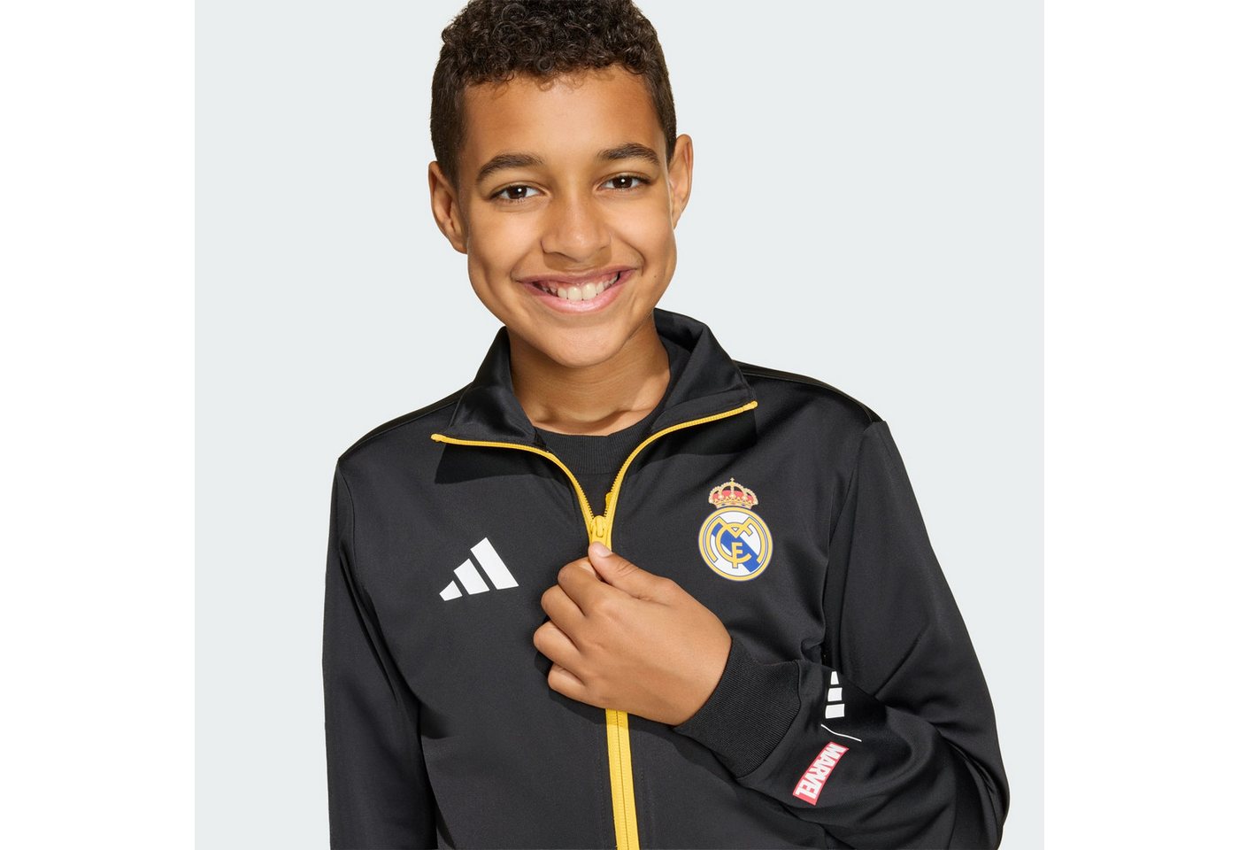 adidas Performance Trainingstop ADIDAS REAL MADRID AVENGERS TRAININGSJACKE KINDER (1-tlg) Bild 3