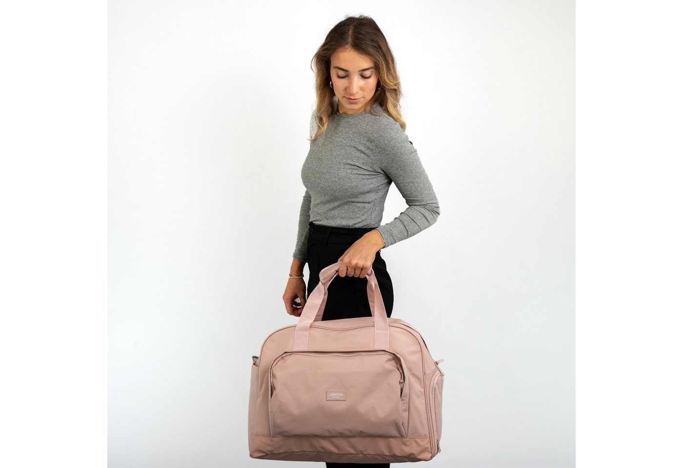 LARKSON Weekender Weekender Reisetasche Finja Large (2-tlg), Reisetasche, wasserabweisend Bild 5
