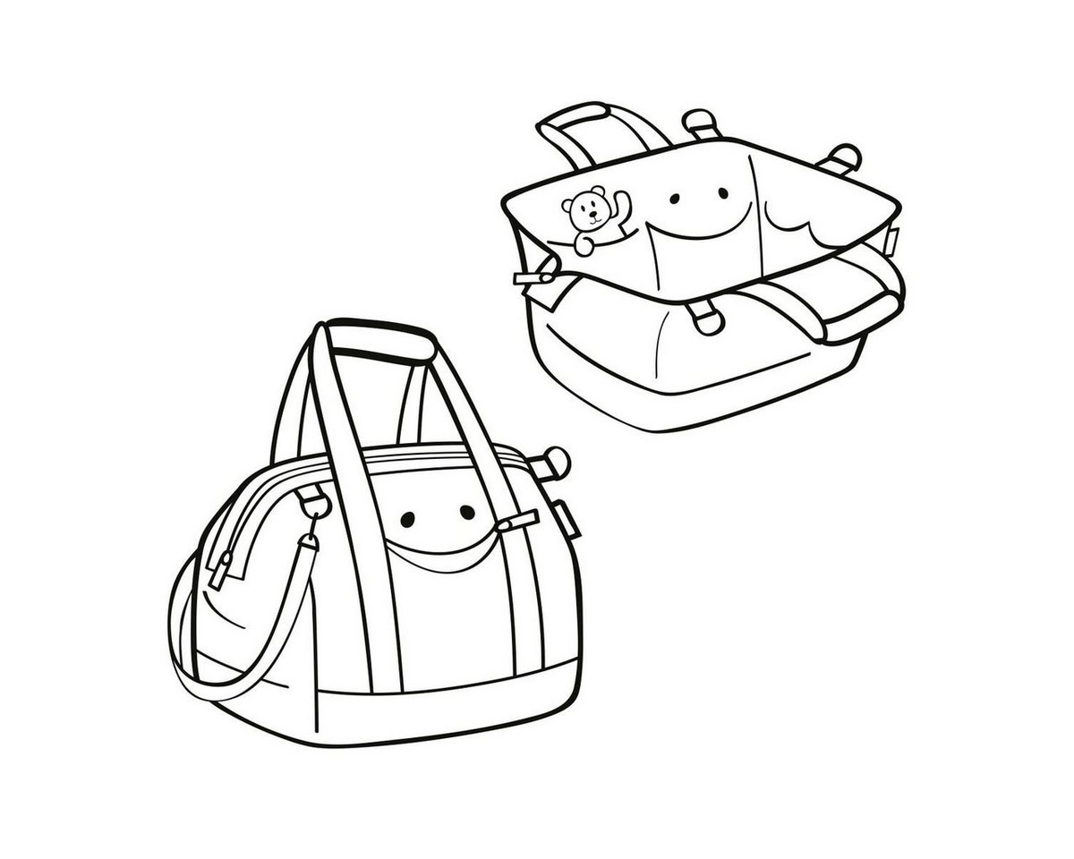 REISENTHEL® Reisetasche allrounder XS kids cats and dogs rose, allrounder XS kids