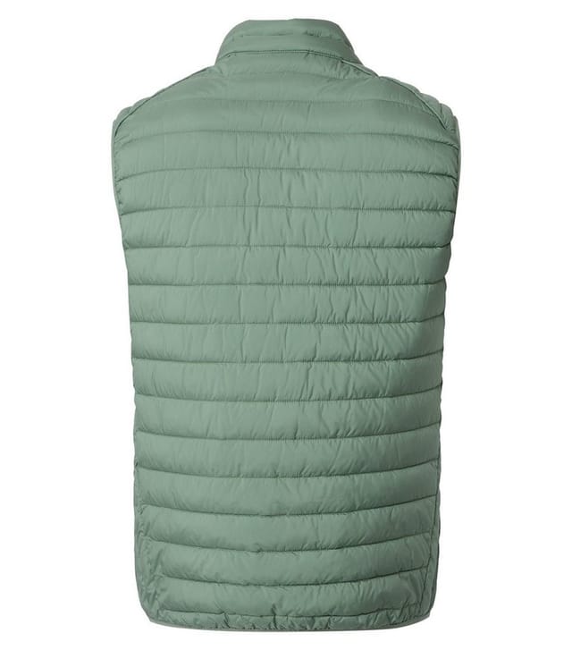 CASAMODA Steppweste CASAMODA Herren Outdoor-Steppweste Stehkragen Zipper Grün